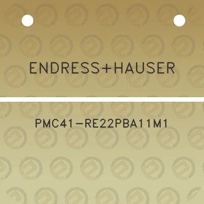 endresshauser-pmc41-re22pba11m1