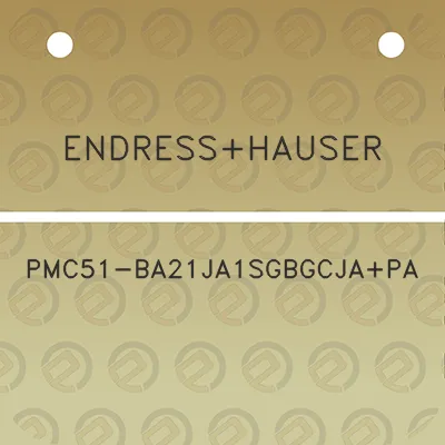 endresshauser-pmc51-ba21ja1sgbgcjapa