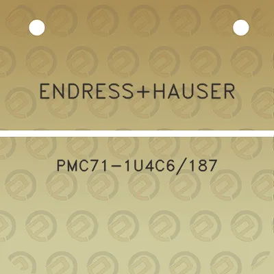 endresshauser-pmc71-1u4c6187