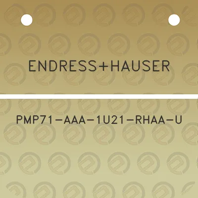 endresshauser-pmp71-aaa-1u21-rhaa-u