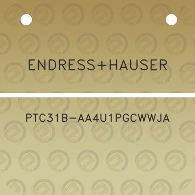 endresshauser-ptc31b-aa4u1pgcwwja