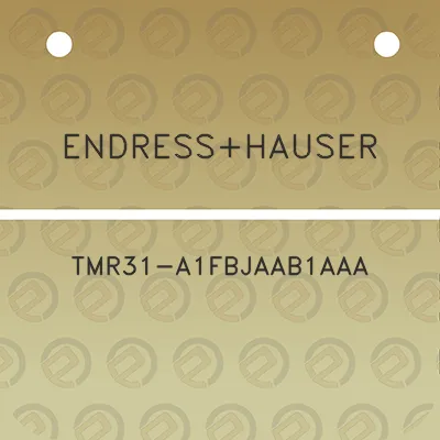 endresshauser-tmr31-a1fbjaab1aaa