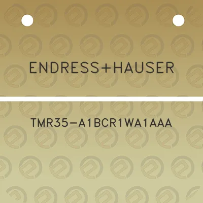 endresshauser-tmr35-a1bcr1wa1aaa