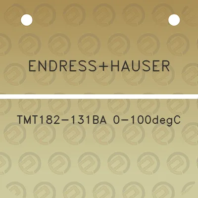 endresshauser-tmt182-131ba-0-100degc