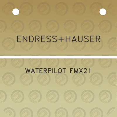 endresshauser-waterpilot-fmx21