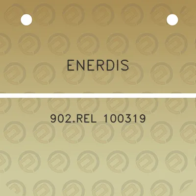 enerdis-902rel-100319