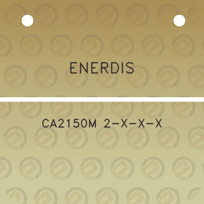 enerdis-ca2150m-2-x-x-x