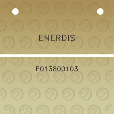 enerdis-p013800103