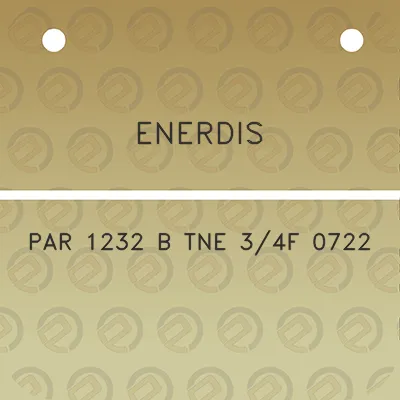 enerdis-par-1232-b-tne-34f-0722