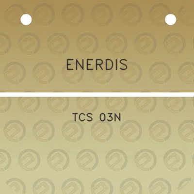 enerdis-tcs-03n