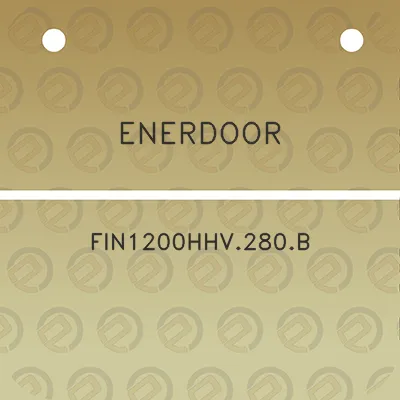 enerdoor-fin1200hhv280b