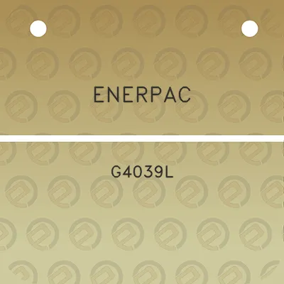 enerpac-g4039l