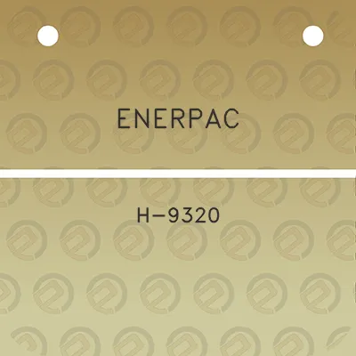 enerpac-h-9320