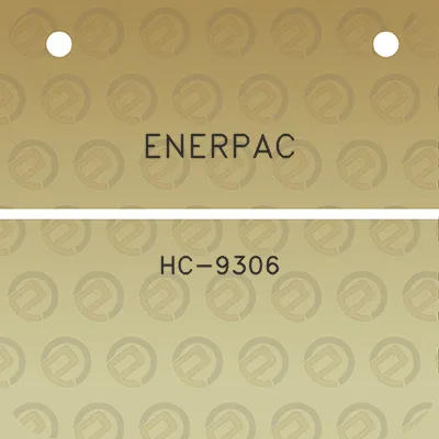 enerpac-hc-9306