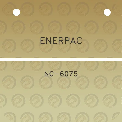 enerpac-nc-6075