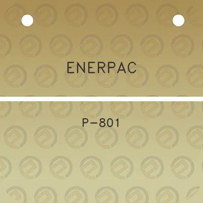 enerpac-p-801