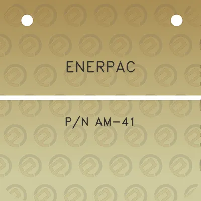 enerpac-pn-am-41