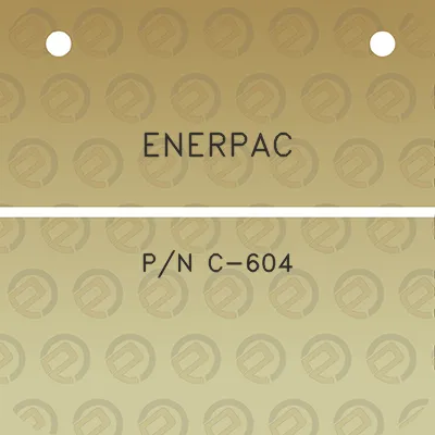 enerpac-pn-c-604