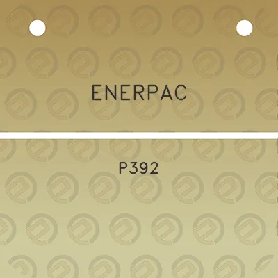 enerpac-p392