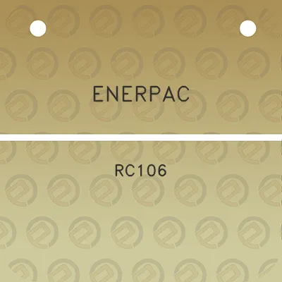 enerpac-rc106