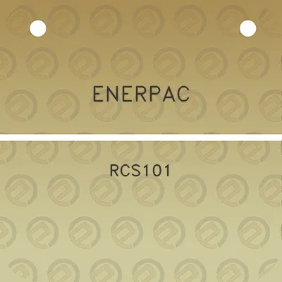 enerpac-rcs101