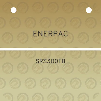 enerpac-srs300tb