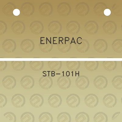 enerpac-stb-101h