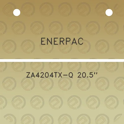 enerpac-za4204tx-q-205