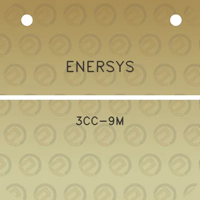 enersys-3cc-9m