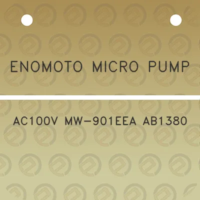 enomoto-micro-pump-ac100v-mw-901eea-ab1380