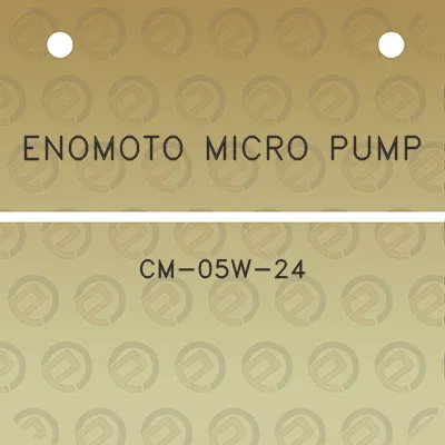 enomoto-micro-pump-cm-05w-24