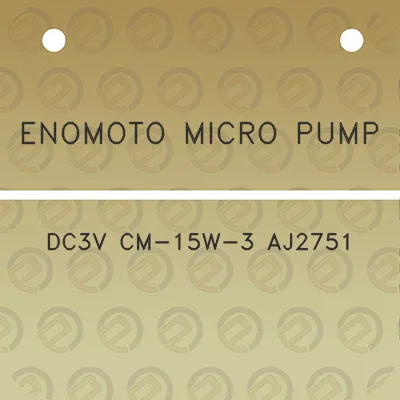 enomoto-micro-pump-dc3v-cm-15w-3-aj2751