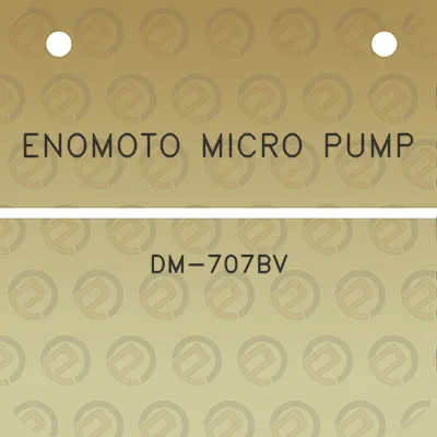 enomoto-micro-pump-dm-707bv