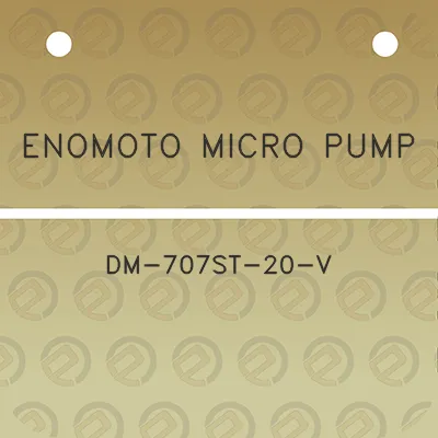 enomoto-micro-pump-dm-707st-20-v