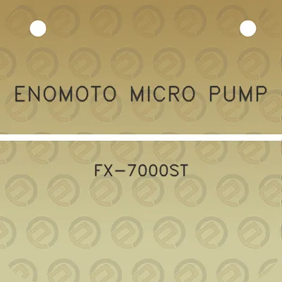 enomoto-micro-pump-fx-7000st