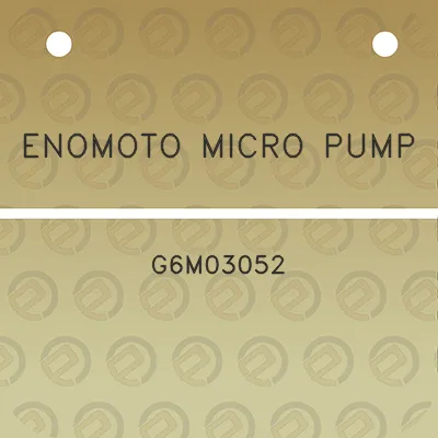 enomoto-micro-pump-g6m03052