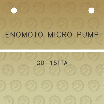 enomoto-micro-pump-gd-15tta