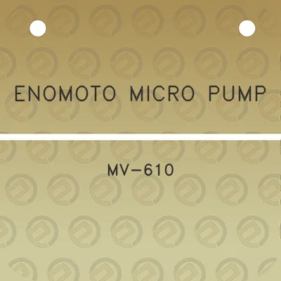 enomoto-micro-pump-mv-610