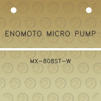 enomoto-micro-pump-mx-808st-w