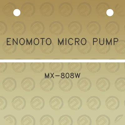 enomoto-micro-pump-mx-808w