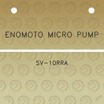 enomoto-micro-pump-sv-10rra