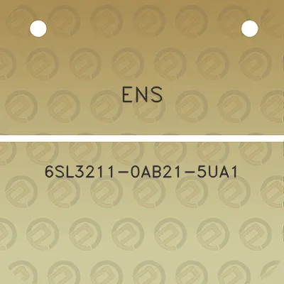 ens-6sl3211-0ab21-5ua1