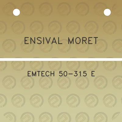 ensival-moret-emtech-50-315-e