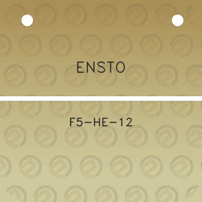 ensto-f5-he-12