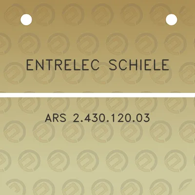 entrelec-schiele-ars-243012003