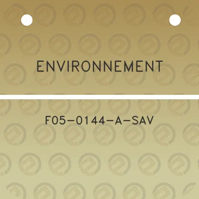 environnement-f05-0144-a-sav