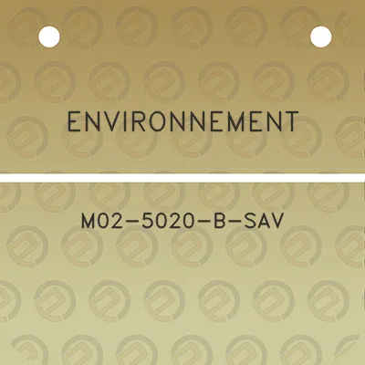 environnement-m02-5020-b-sav