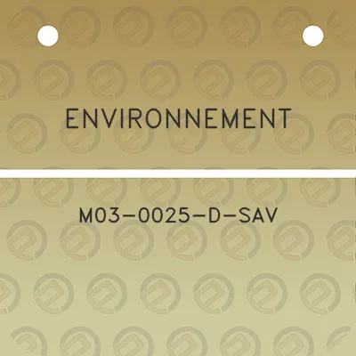 environnement-m03-0025-d-sav