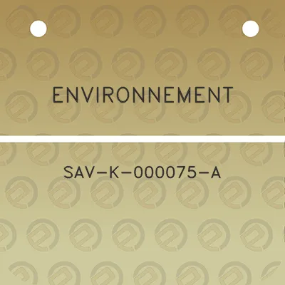 environnement-sav-k-000075-a