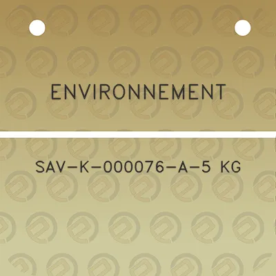 environnement-sav-k-000076-a-5-kg